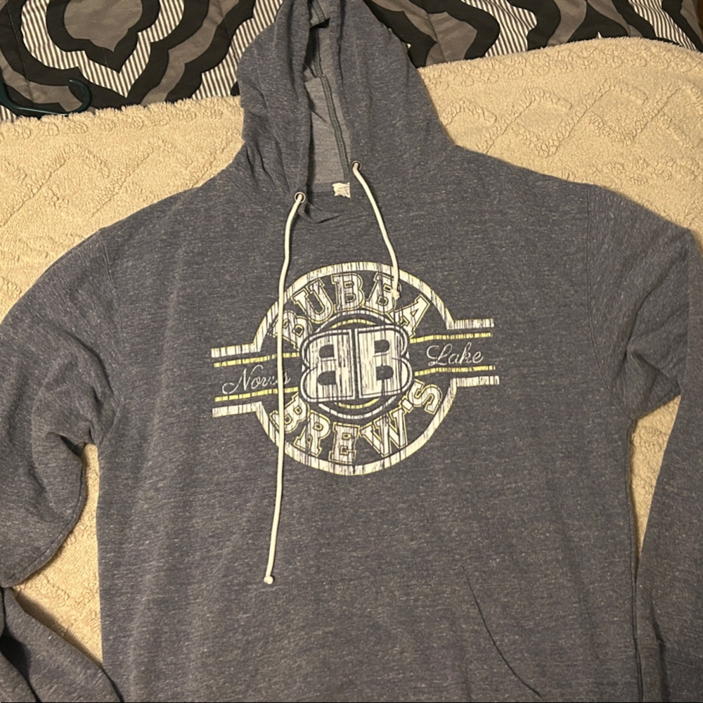 Blue Men's Hoodie Sweater